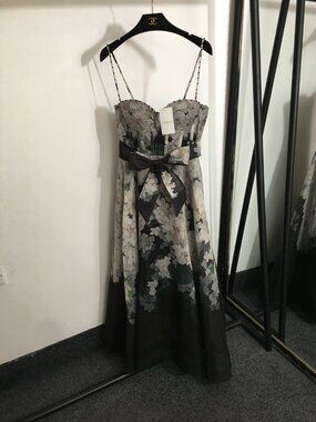 chinese dress ladies Zimmermann Sensory Lace Midi Dress Tea